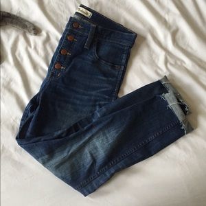 Madewell 10” High Rise Skinny Jeans